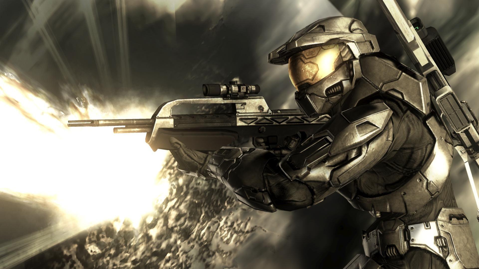 Download Halo Soldier Gun Light Wallpaper « Kuff Games. Halo Games