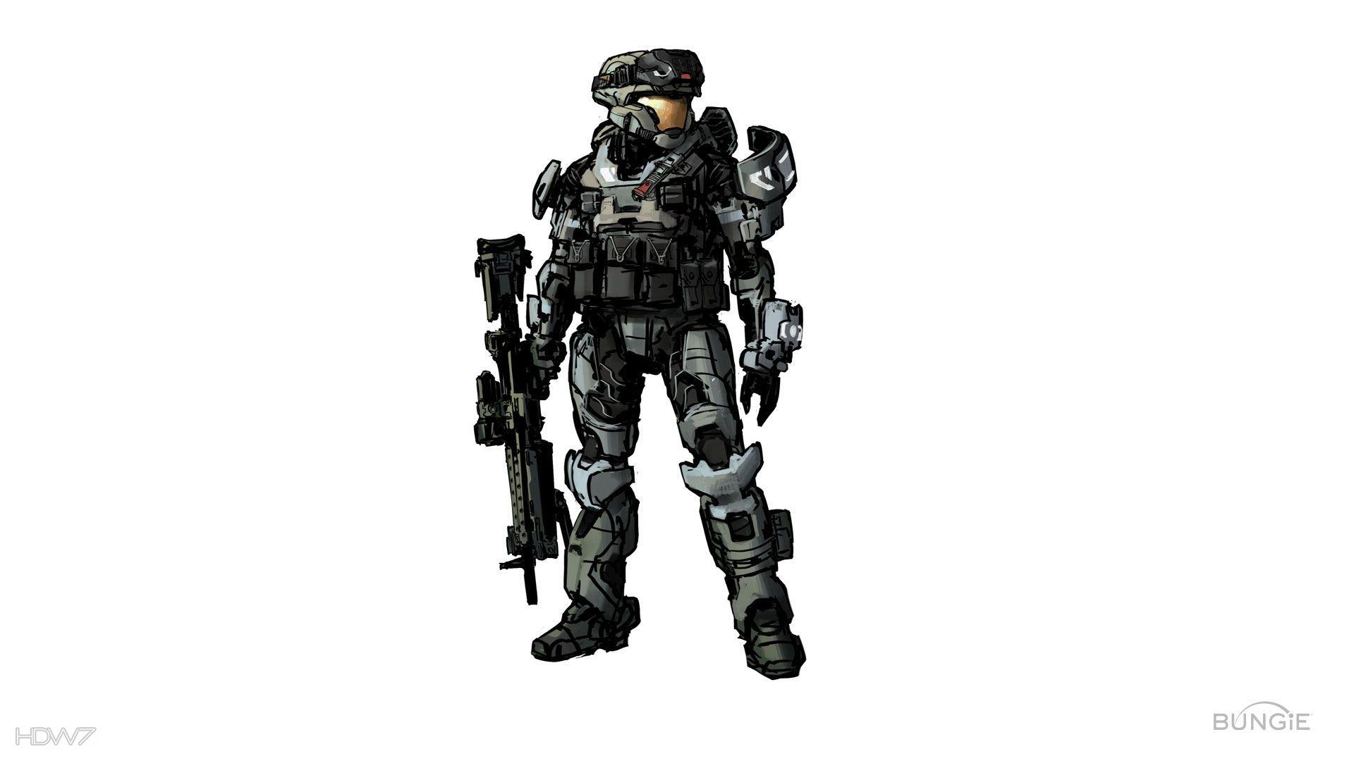 halo reach spartan perm widescreen HD wallpaper. HD wallpaper