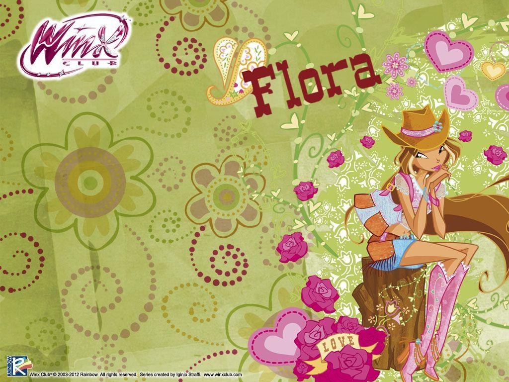 Flora. Flora and Winx club