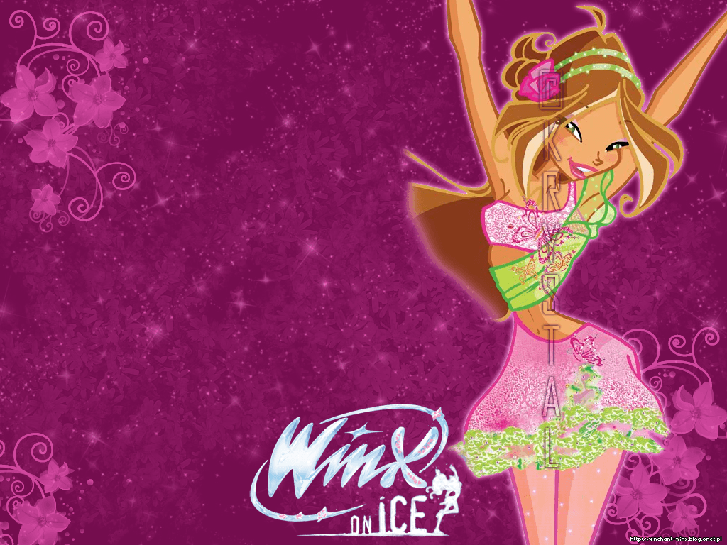 Flora From Winx Club image Flora on ice HD wallpaper and background