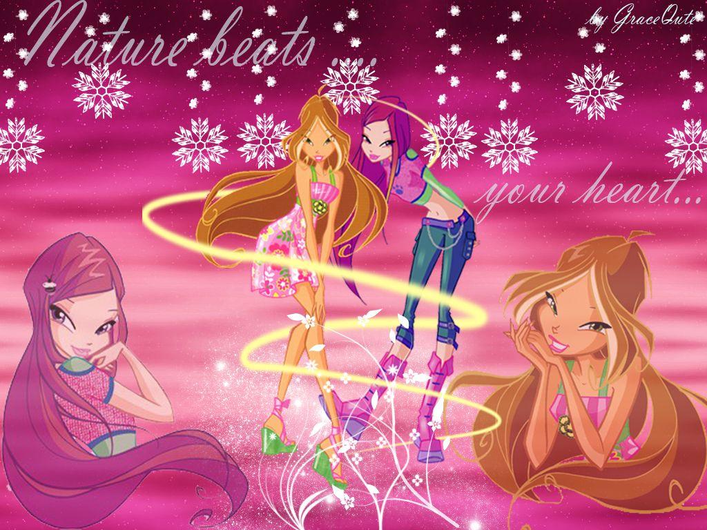 Flora and Roxy Winx wallpaper by. Winx Club