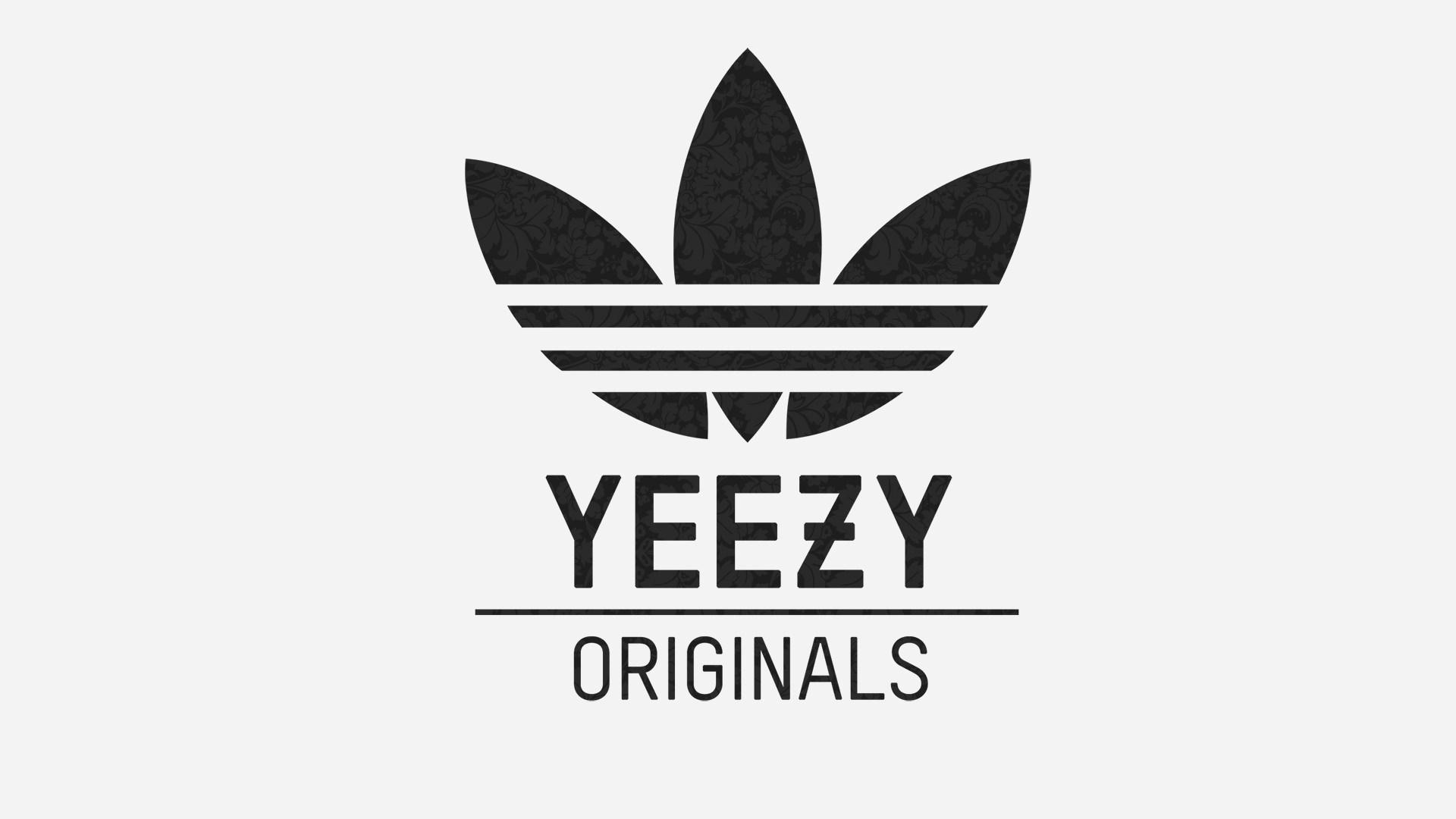 Adidas, Yeezy, Logo HD Wallpaper