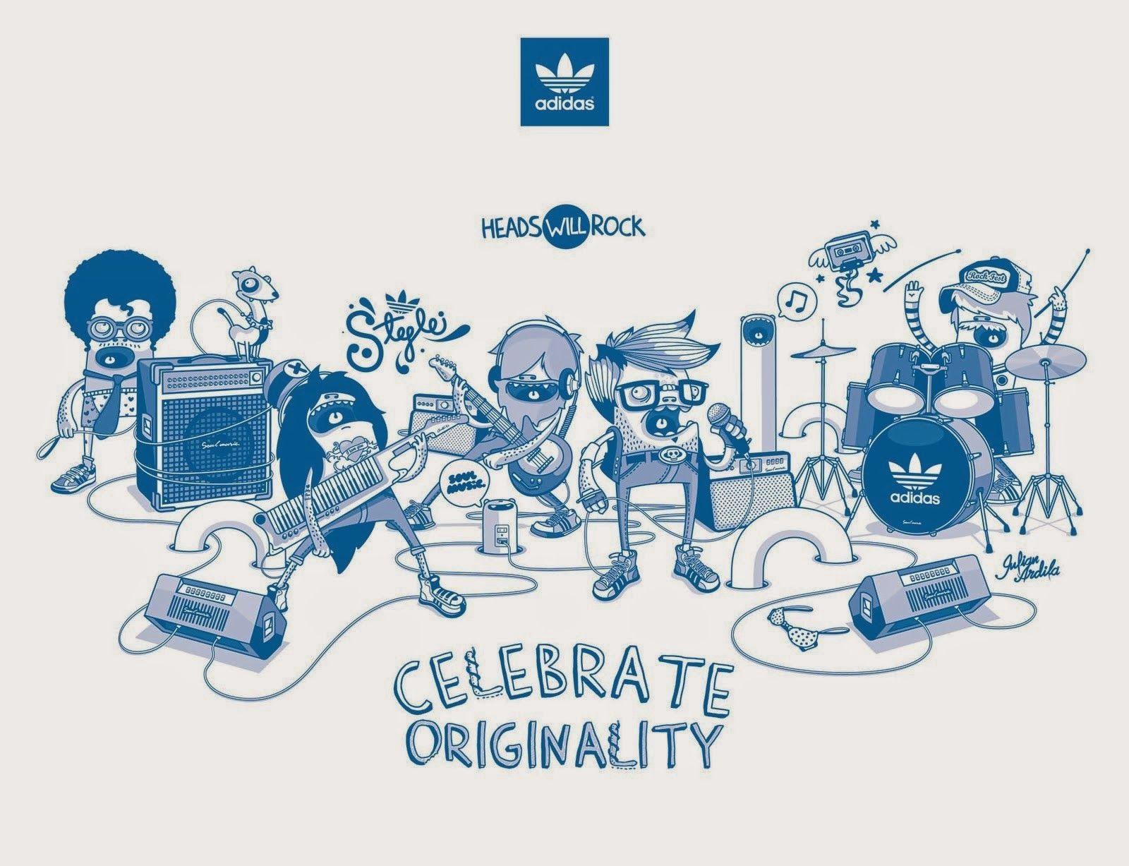 Adidas Originals Logo Wallpaper I. Fashion and Style