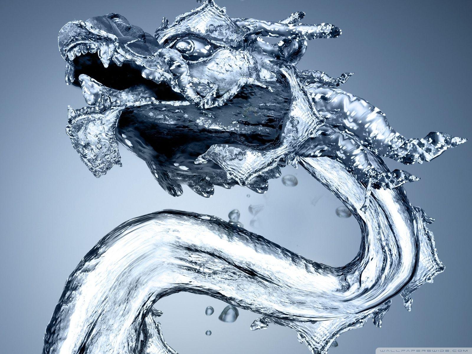Dragon Water ❤ 4K HD Desktop Wallpaper for 4K Ultra HD TV • Tablet