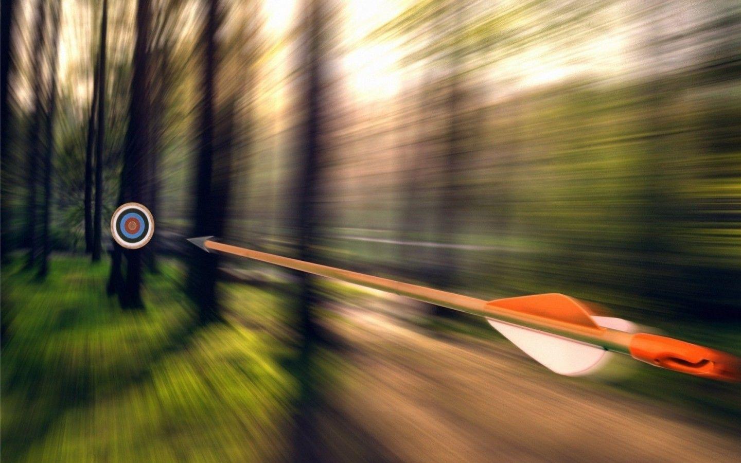 bow and arrow wallpaper. Forest, Arrow, Target wallpaper. archery