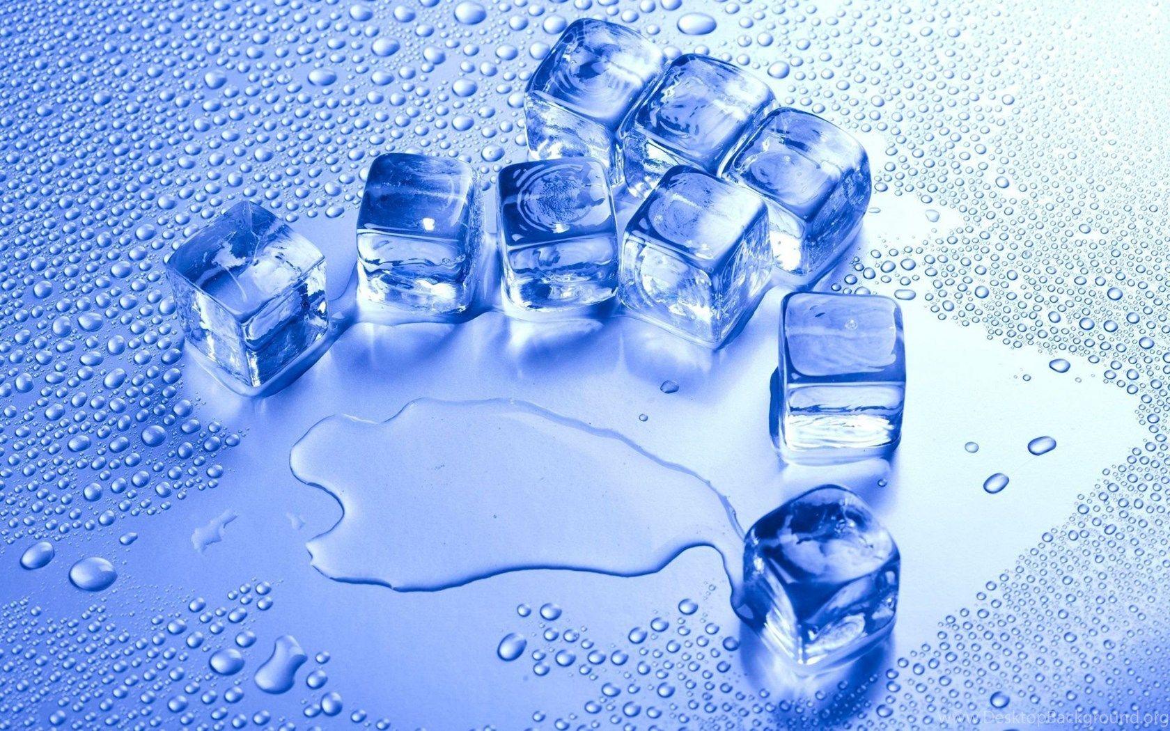 Miscellaneous Next Cool Water Drops Ice Background Wallpaper