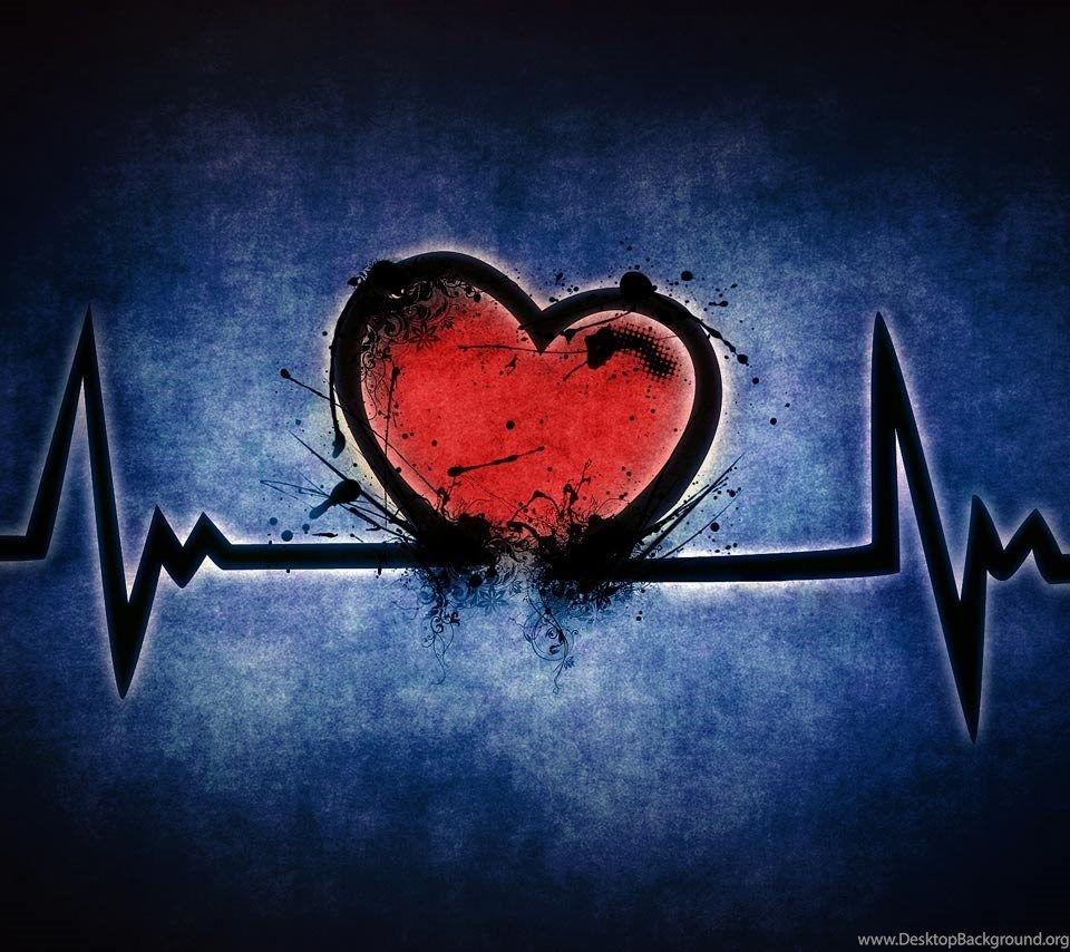 Love Heartbeat Wallpaper Desktop Background