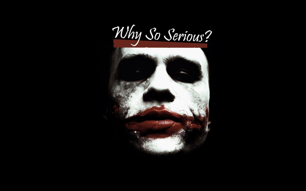 The Joker image Why so Serious? HD wallpaper and background photo