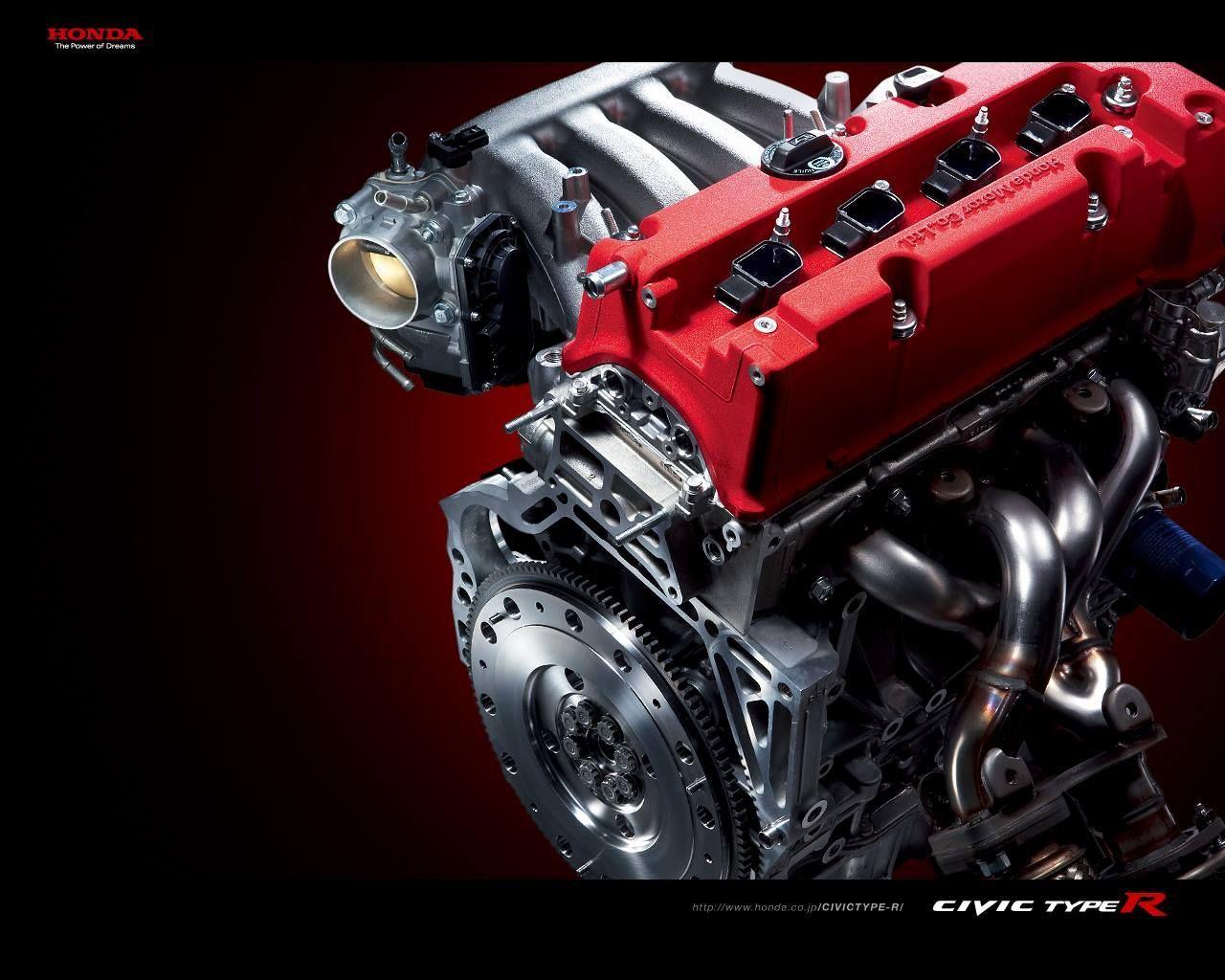 Type R. Hondas. Honda, Engine