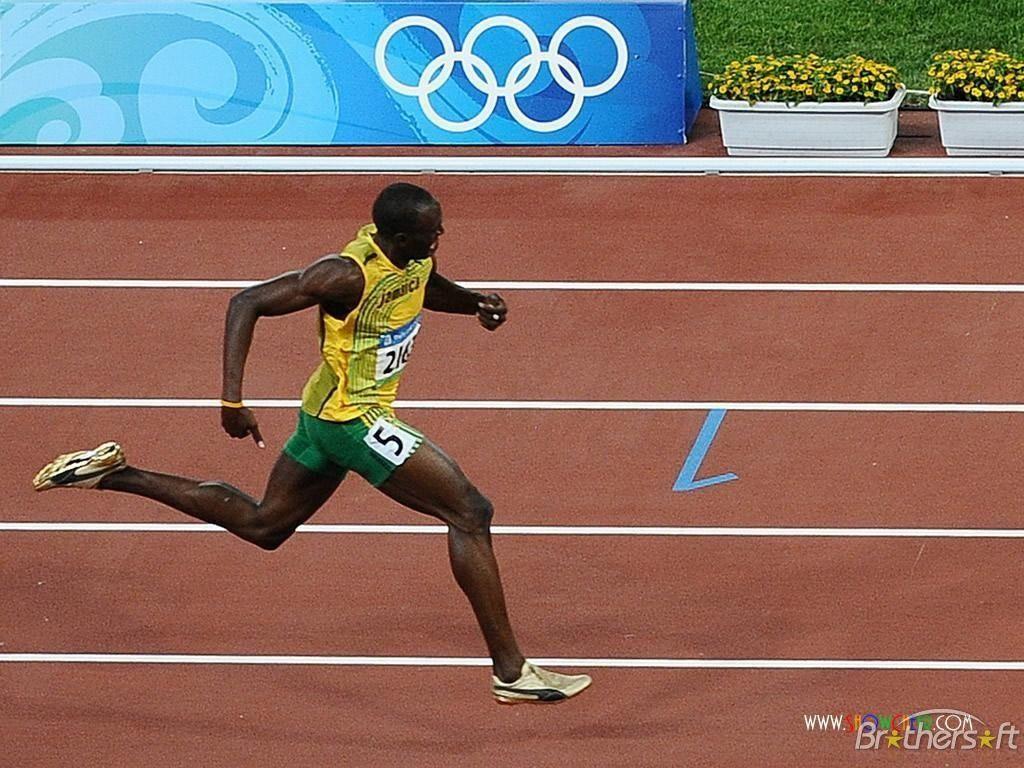 Usain Bolt.You daa man!! My dream is to be as fast as you <3