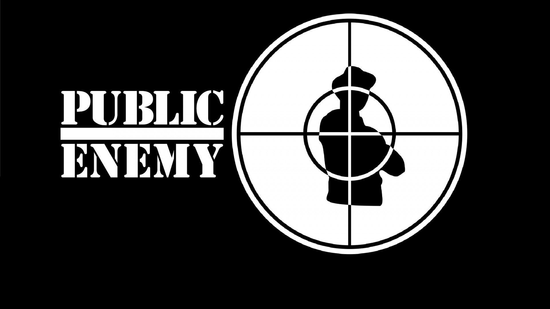 Hip Hop, Rap, Public Enemy, Public Enemy Logo Wallpaper