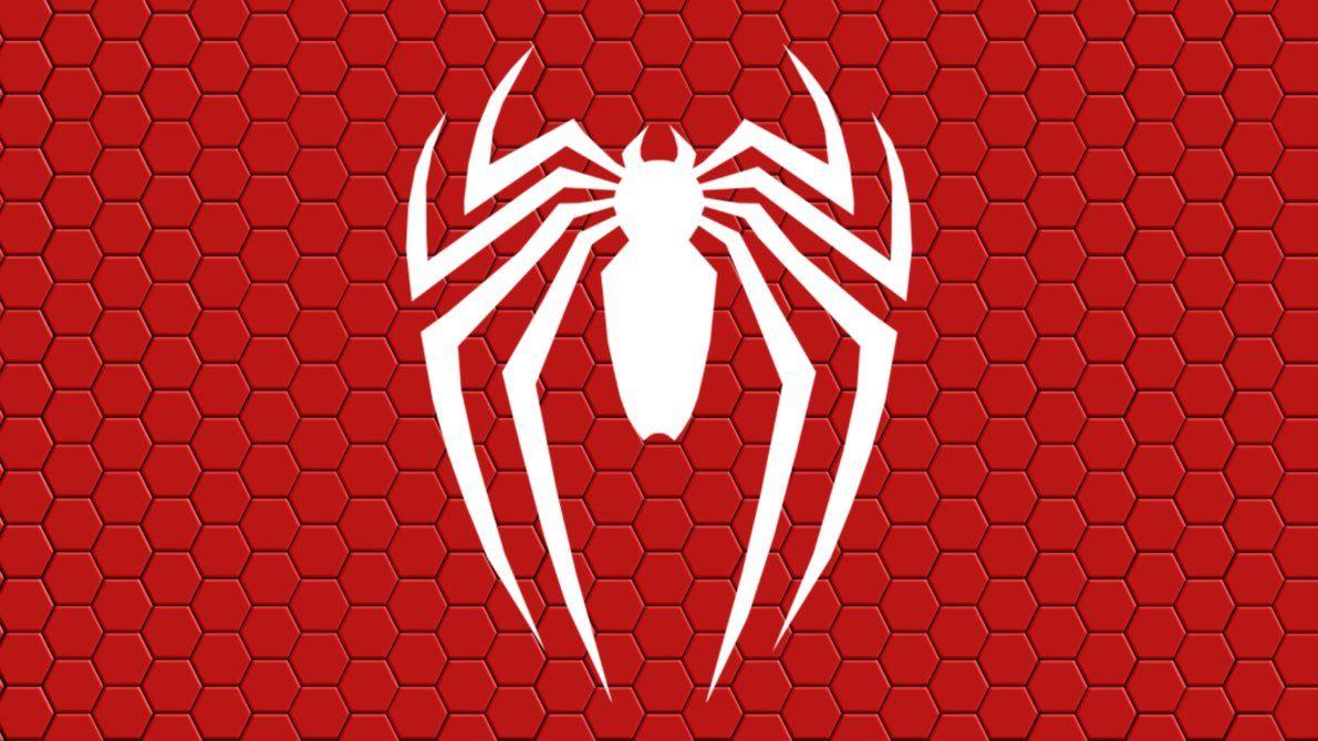 Spider Man PS4 Logo Wallpaper