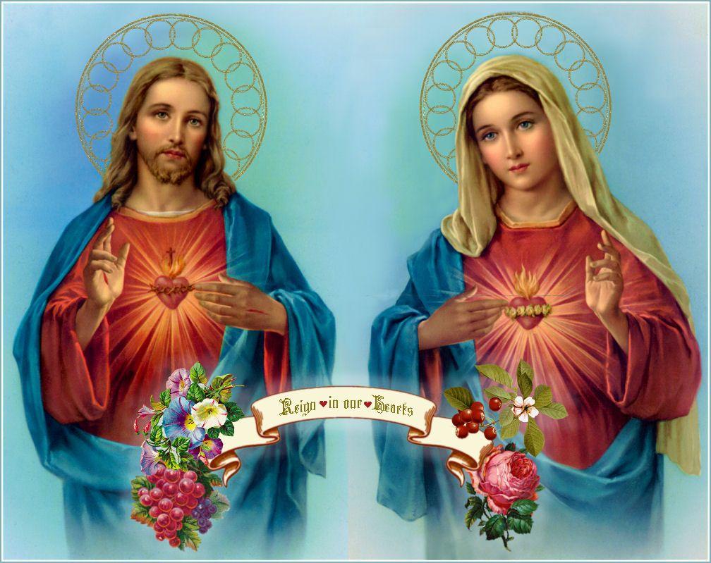 Daily Consecration to the Sacred Hearts of Jesus and Mary.Daily
