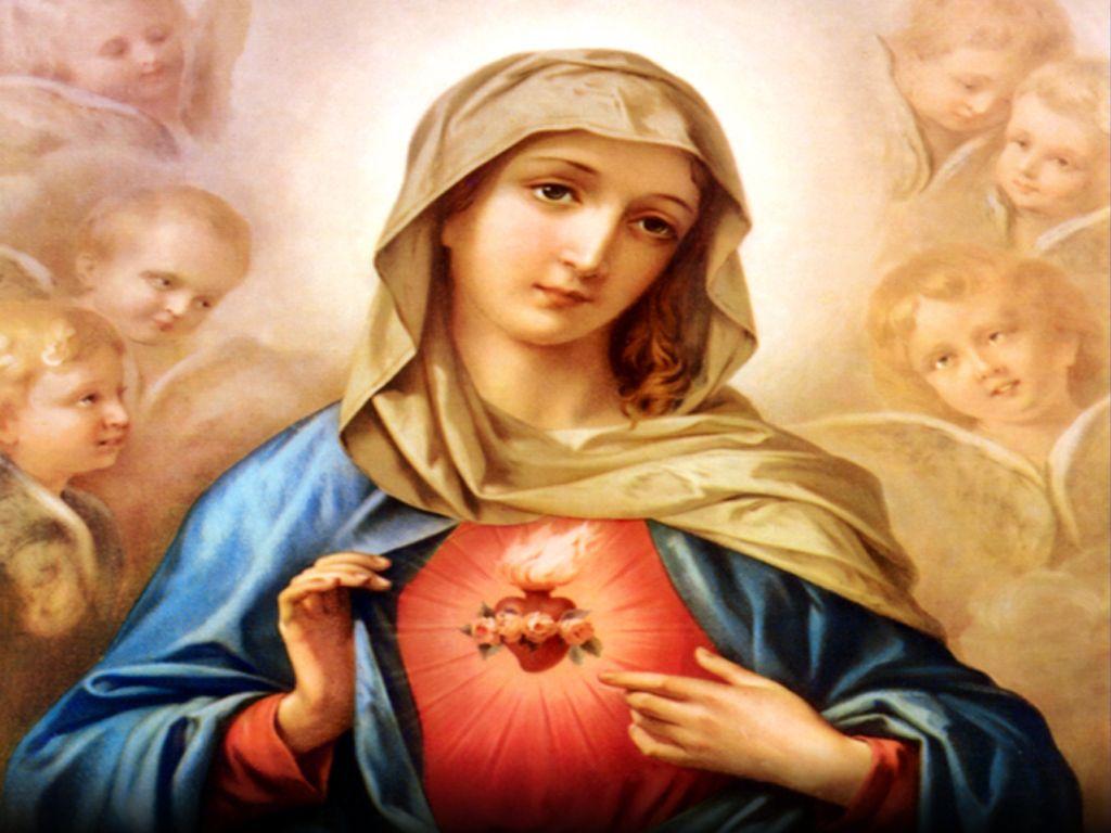Holy Mass image.: IMMACULATE HEART OF MARY