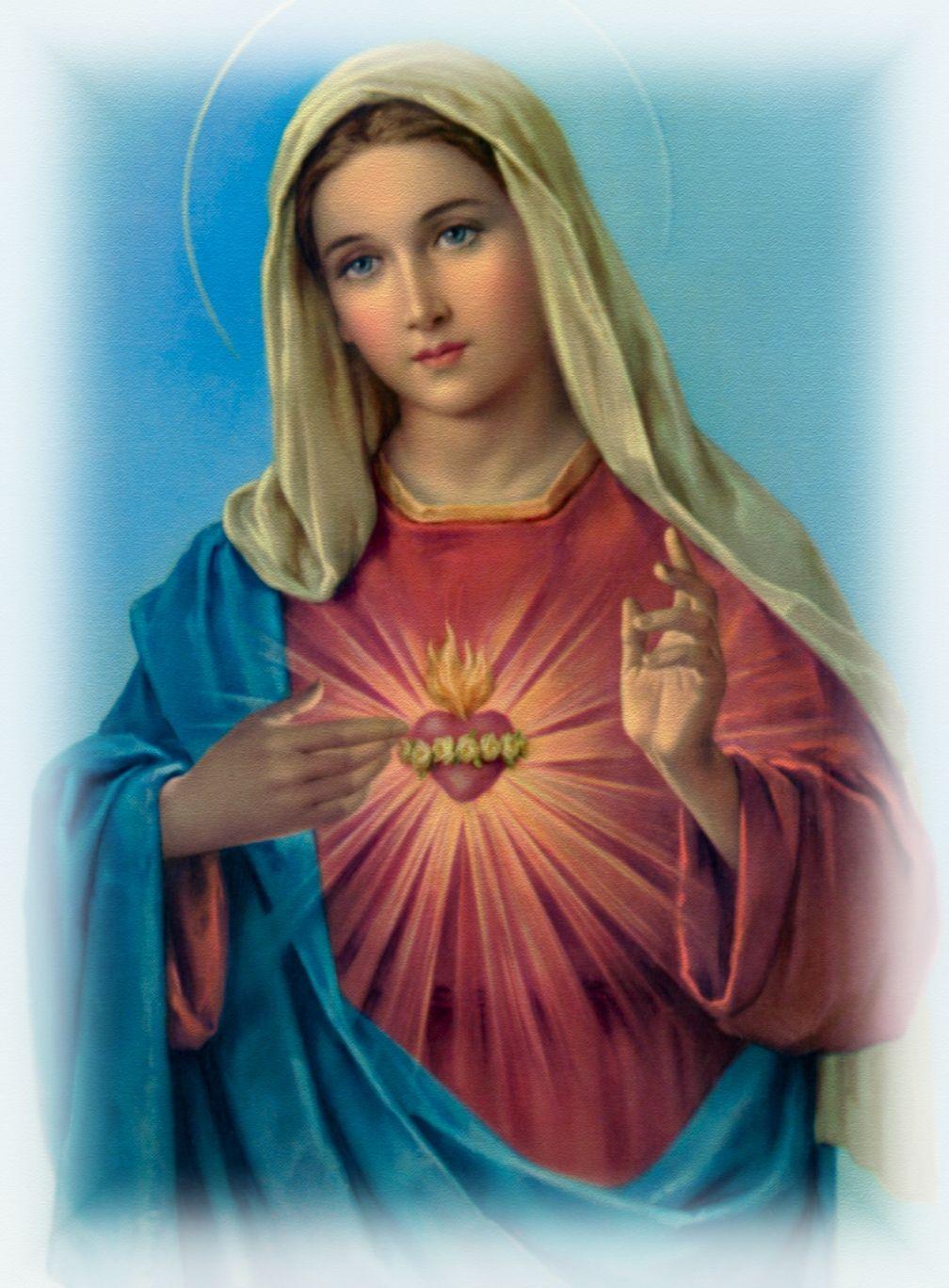 immaculate heart of mary. Immaculate Heart of Mary Right Click On
