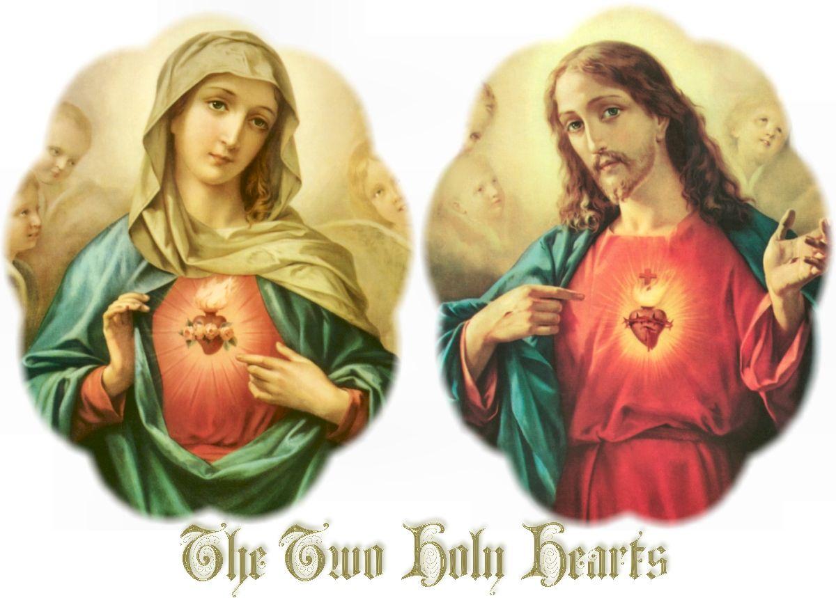 John 10:10: Two Holy Hearts: The Sacred Heart of Jesus and