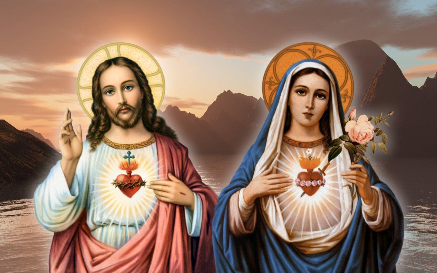 Immaculate Heart And Sacred Heart