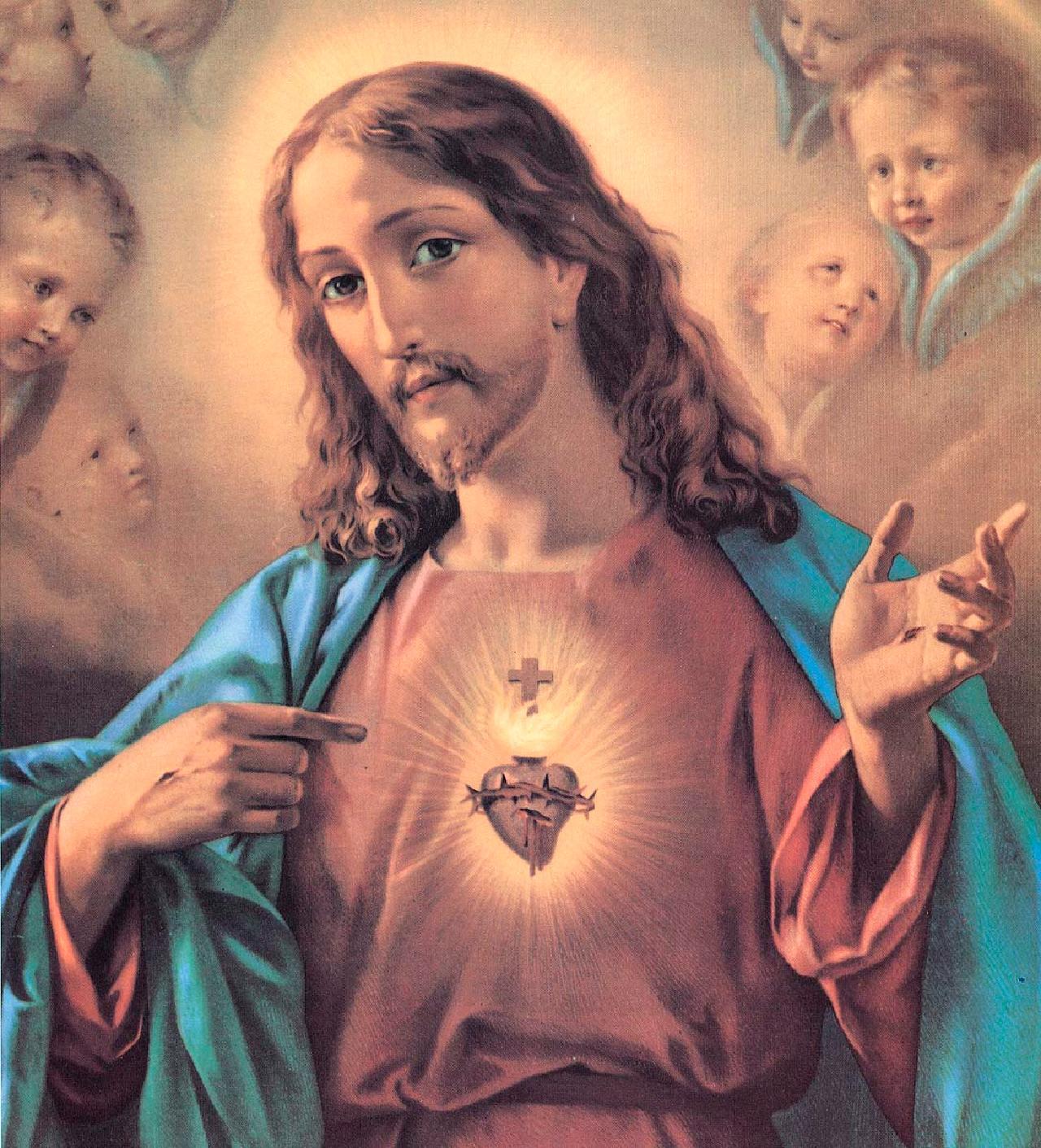sacred heart of jesus christ wallpaper picture Download