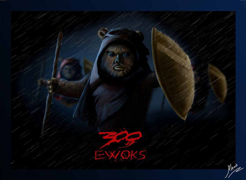 300 Ewoks by Vasilis.