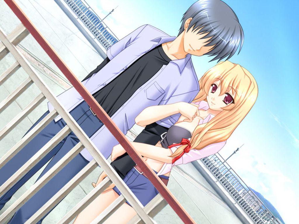 Romantic Anime Couples Wallpaper HD Image