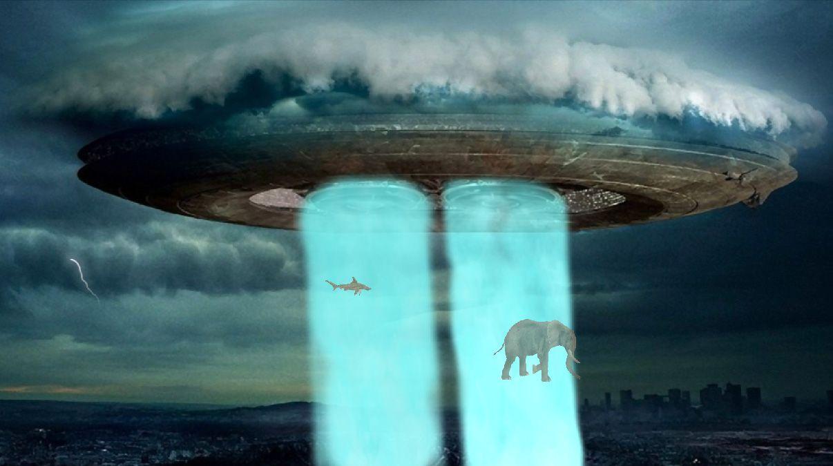 UFO Alien Animated Wallpaper