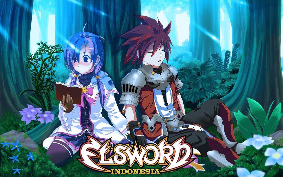 FanArt Elsword by Hishnul. elsword. Lord knight