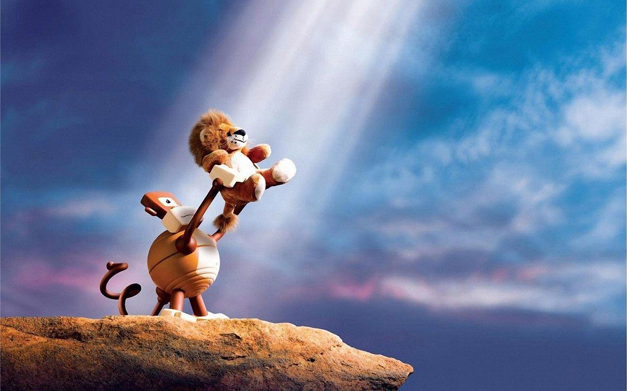 Wallpaper d'écran King Roi lion