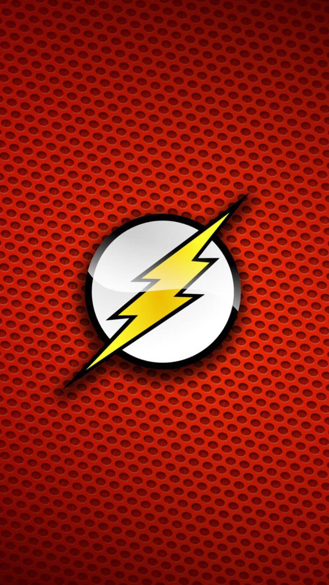 The Flash Logo iPhone 6 Wallpaper HD. Flash wallpaper, Flash logo
