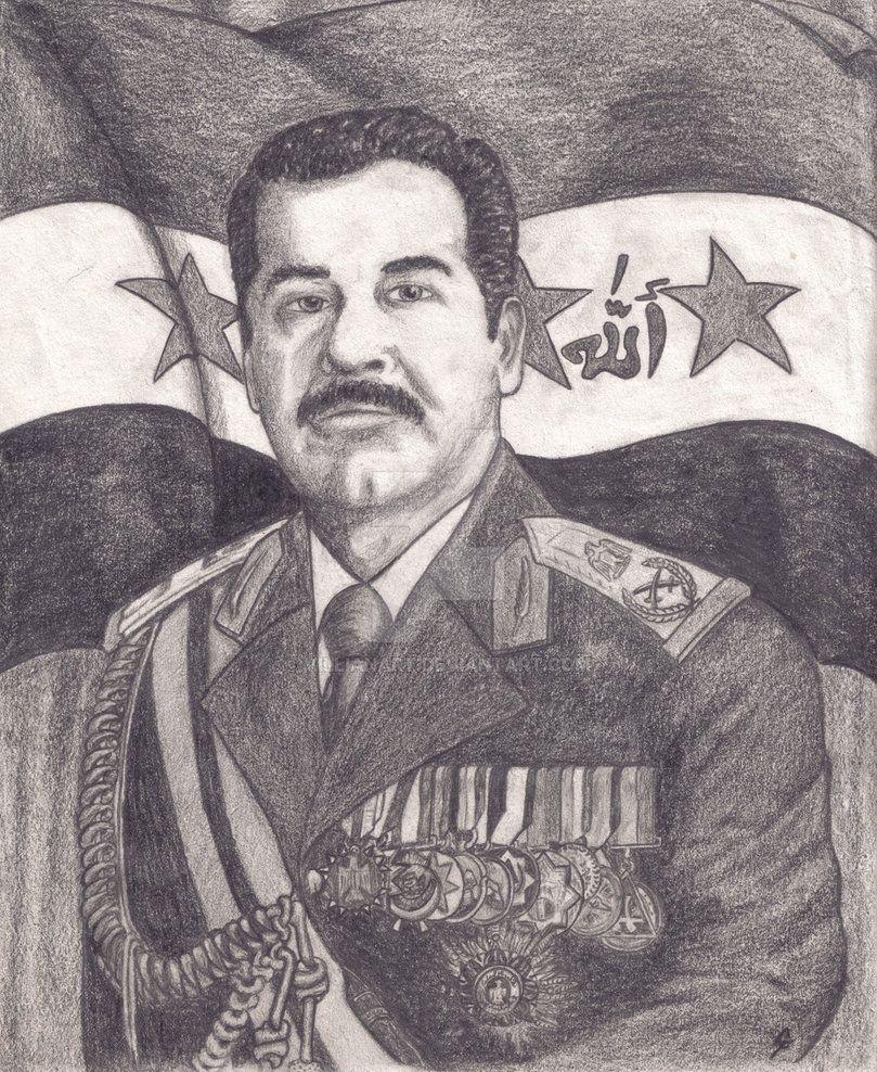 Portraits of Genocide Saddam Hussain