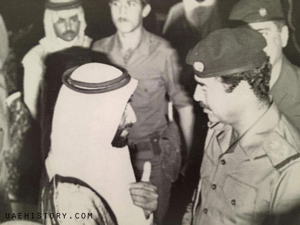 L'Histoire des Emirats Arabes Unis Zayed and Iraqi