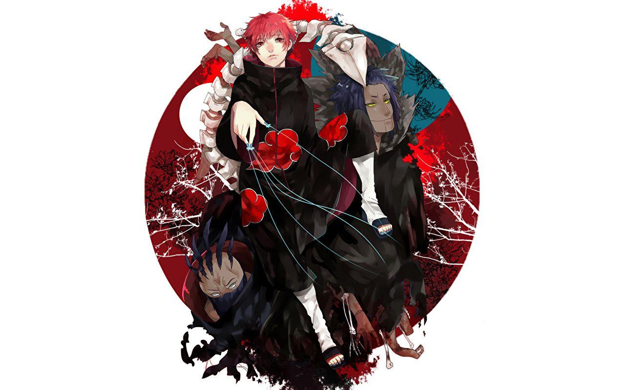 Naruto Young man sasori Anime
