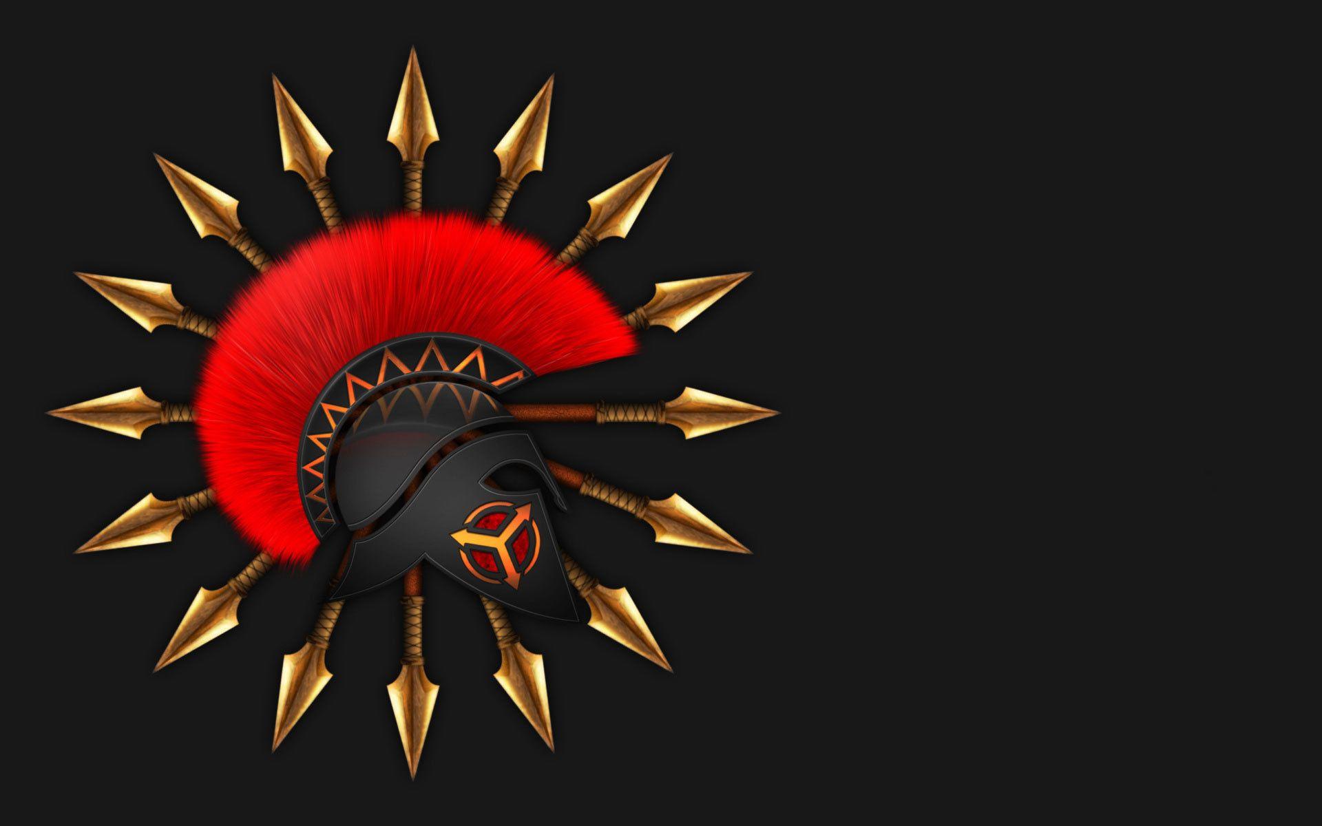 Background, Spears, Sparta, Helmet Wallpaper and Picture