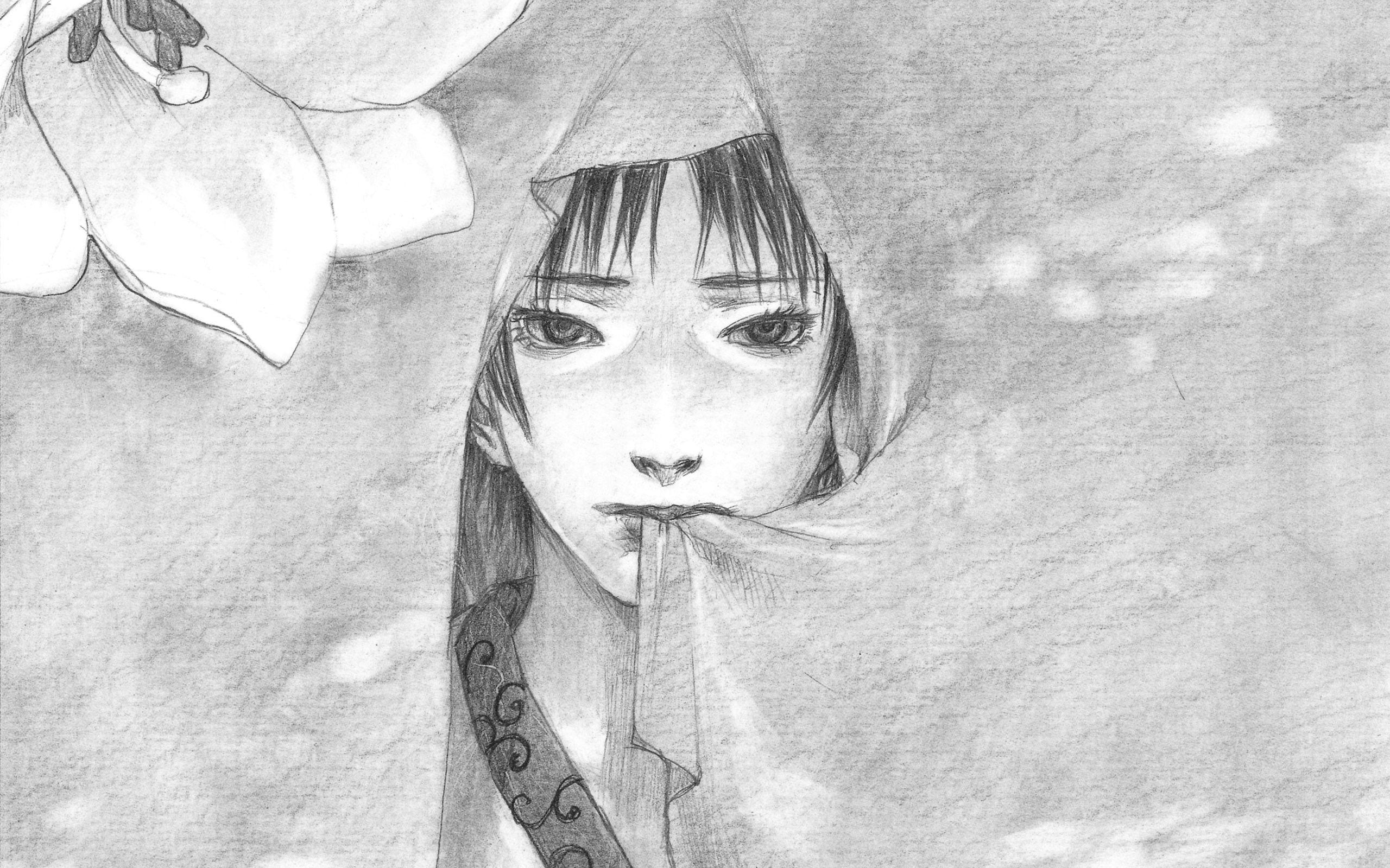 sketches, Blade of the Immortal, manga, Hiroaki Samura