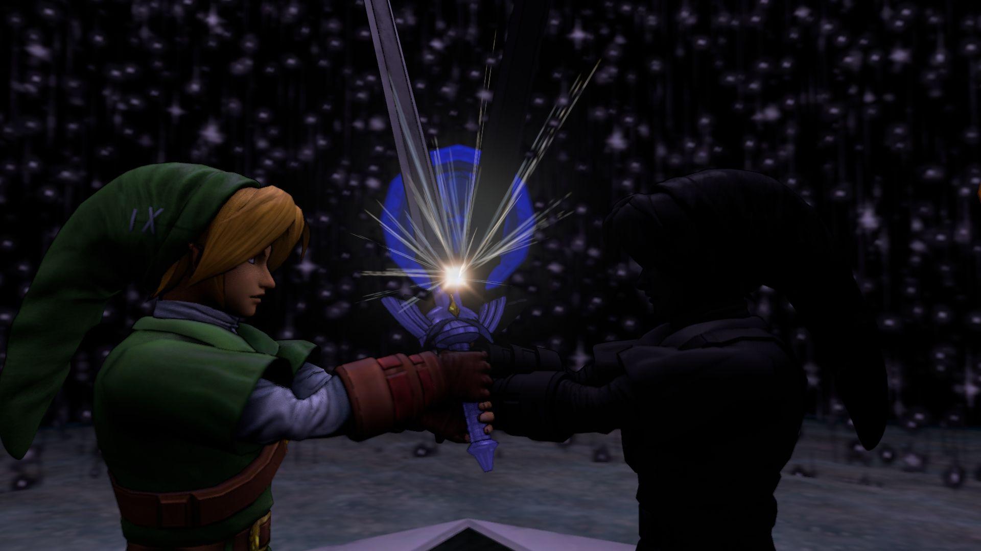 The Legend of Zelda: Link vs. Dark Link