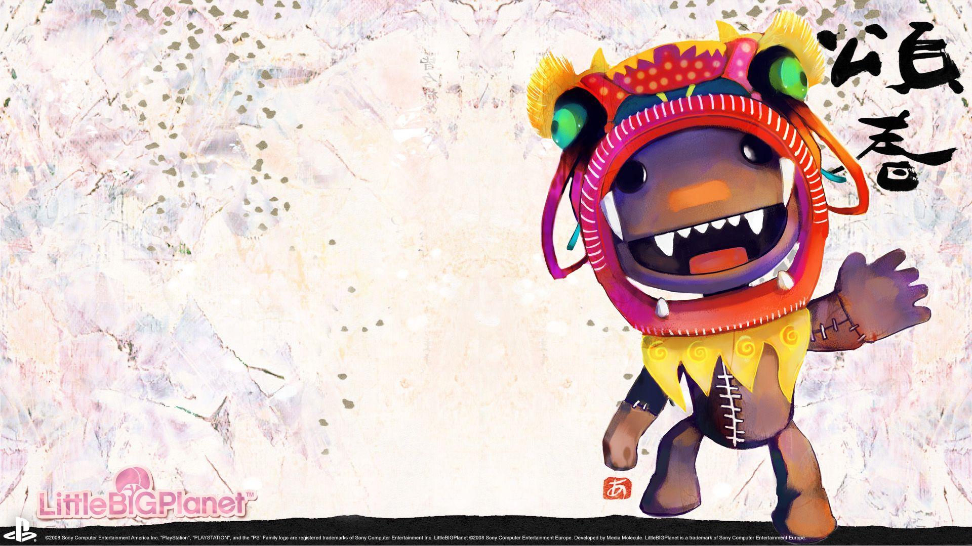 Ps3 Designs Monster Cute Enjoy Quality Sackboy wallpaper HD free