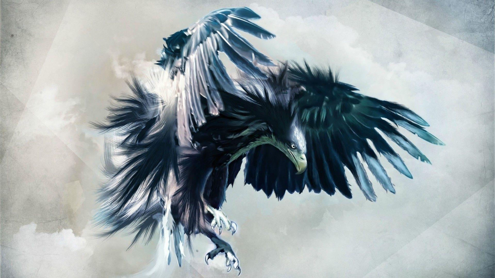 HD Crows Background