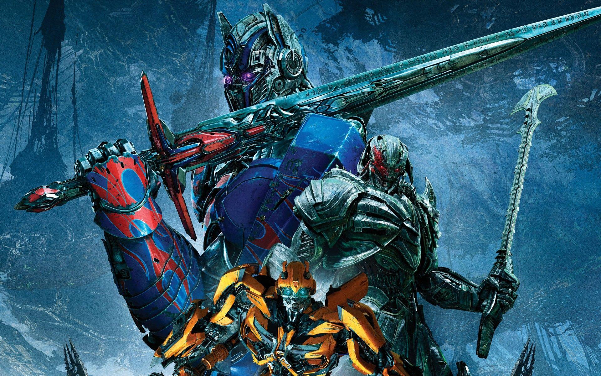 Wallpaper Transformers: The Last Knight, Optimus Prime, Bumblebee