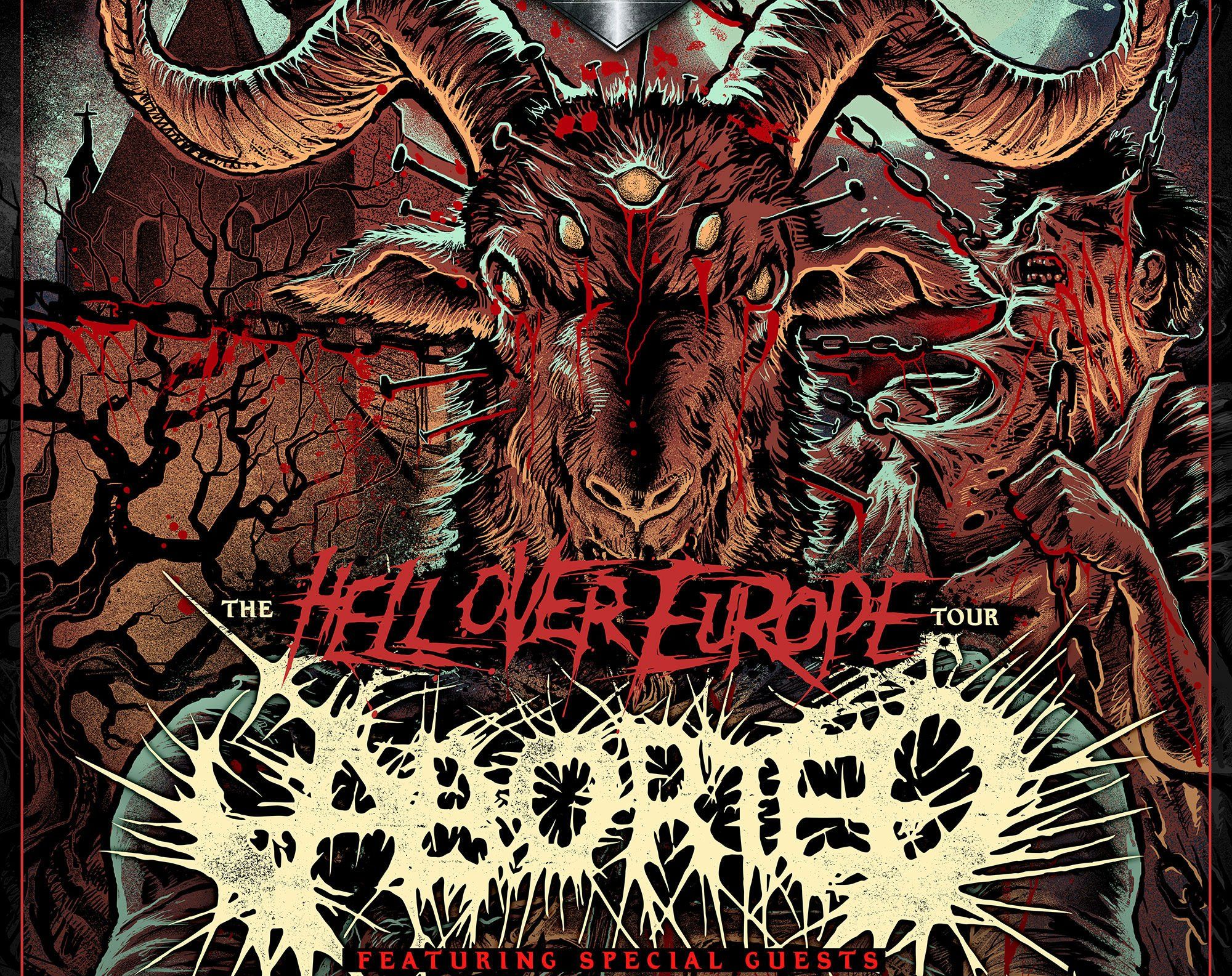 ABORTED death metal heavy grindcore demon dark evil zombie poster