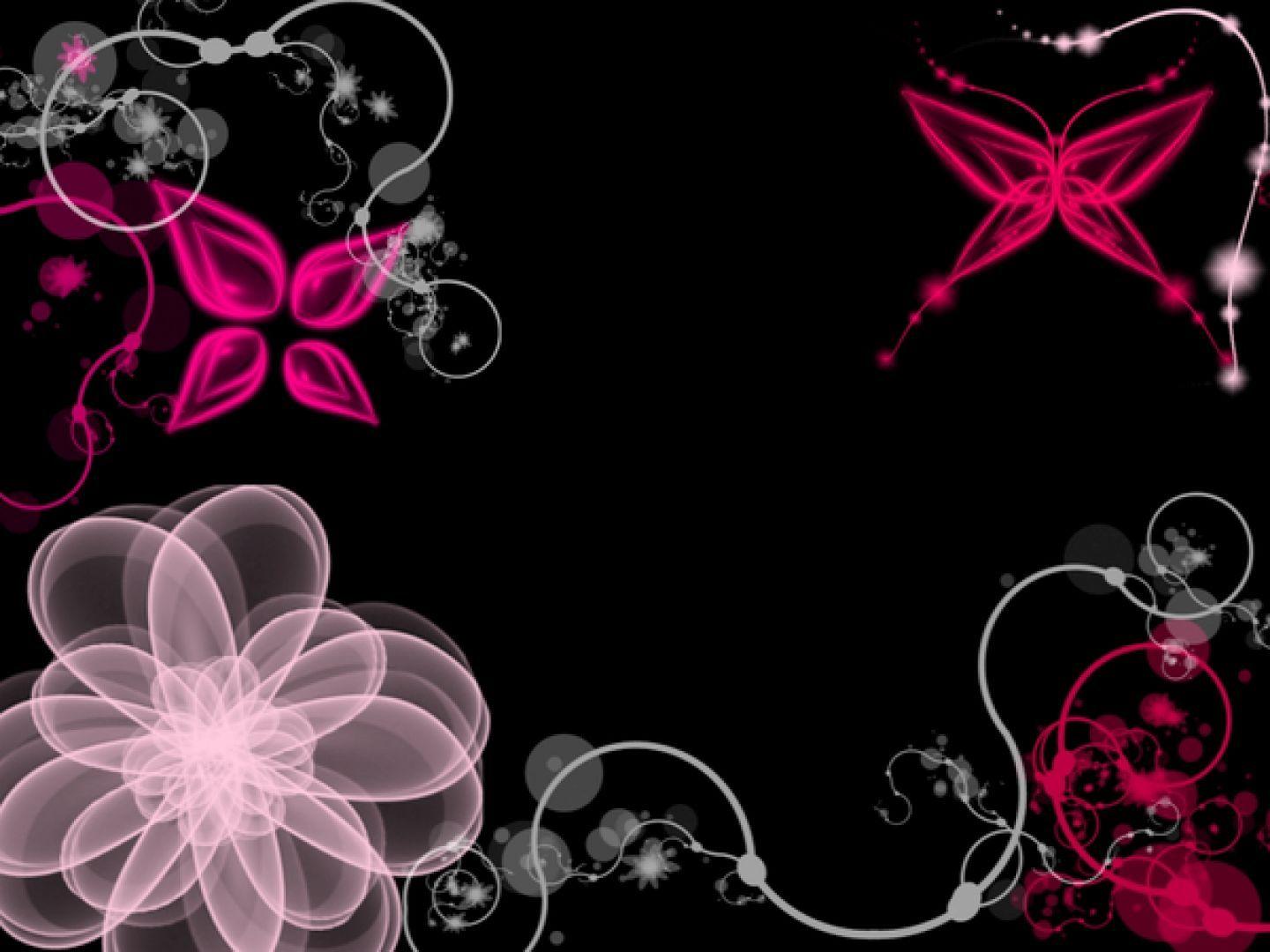 Black and Pink Wallpaper. Background & Wallpaper