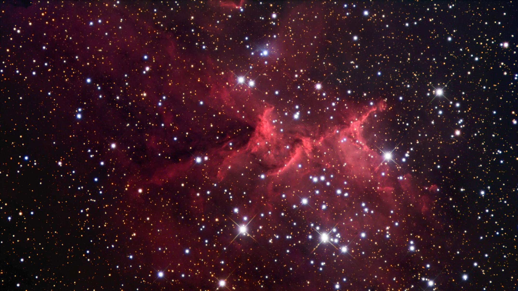 Red Nebula Galaxy Wallpaper HDWallpaperFX. Wallpaper For Desktop