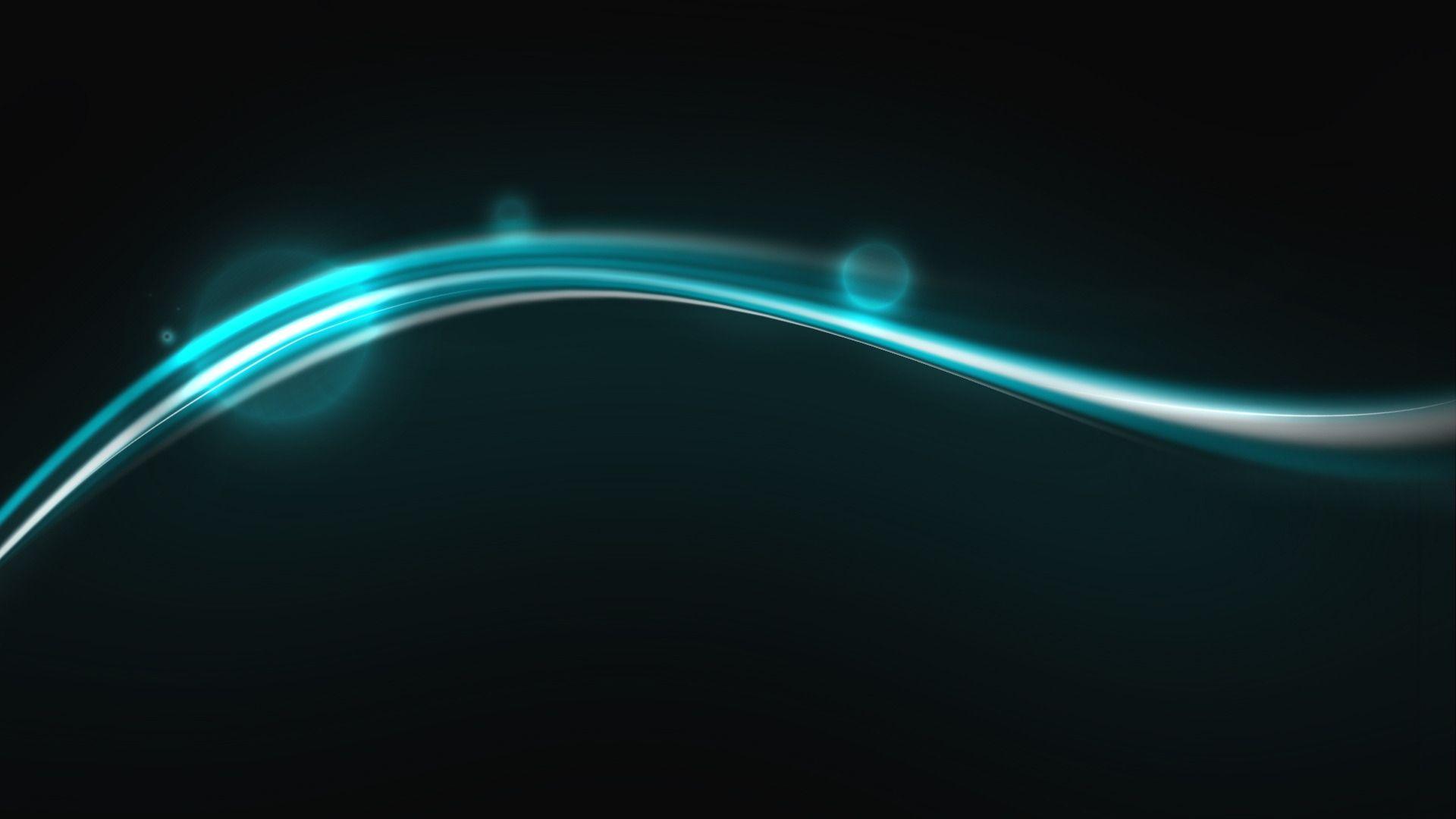 Download Wallpaper 1920x1080 glare, wave, neon, lights, wavy Full HD