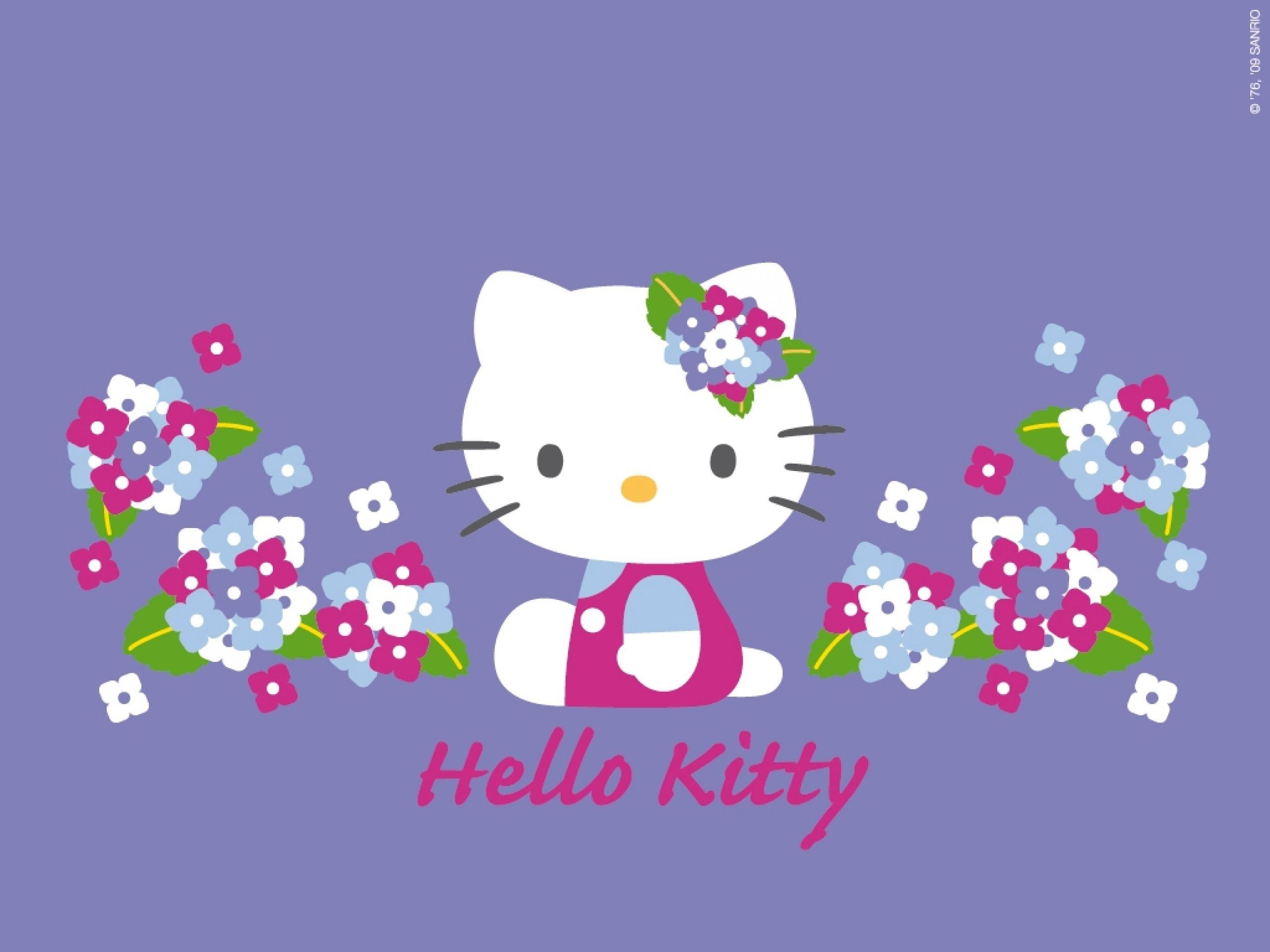 Free Purple Hello Kitty Image