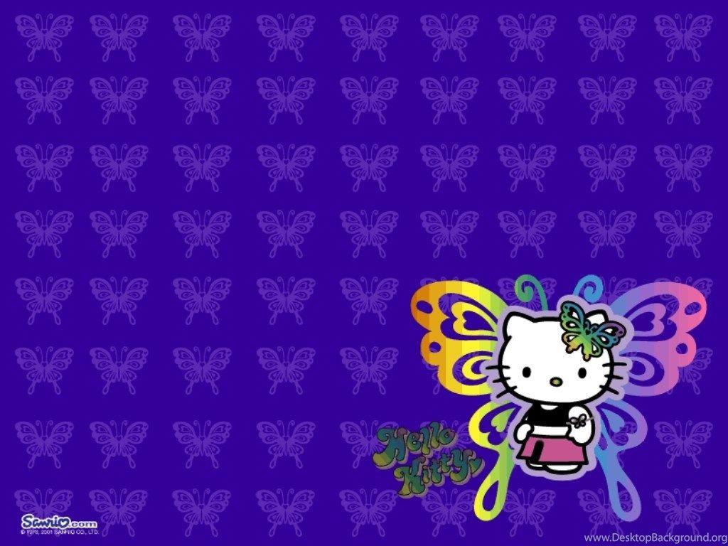 Wallpaper Purple Hello Kitty Wallpaper HD Desktop Background