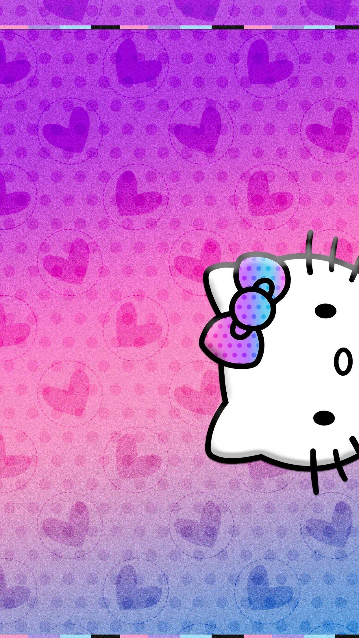 Hello Kitty 4d 929 bape supreme cool desenho new pink purple trista  hogue HD phone wallpaper  Peakpx