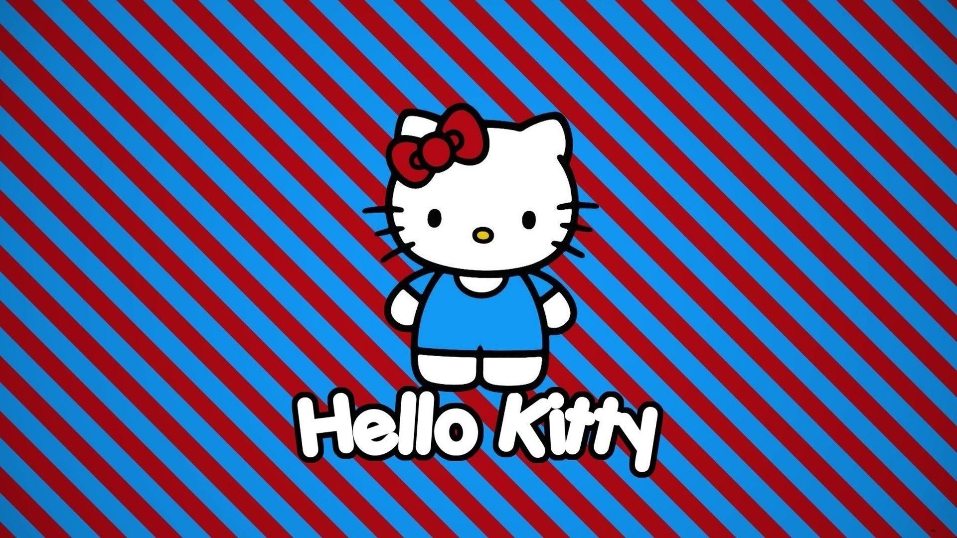 New Hello Kitty Nerd Wallpaper FULL HD 1920×1080 For PC Desktop