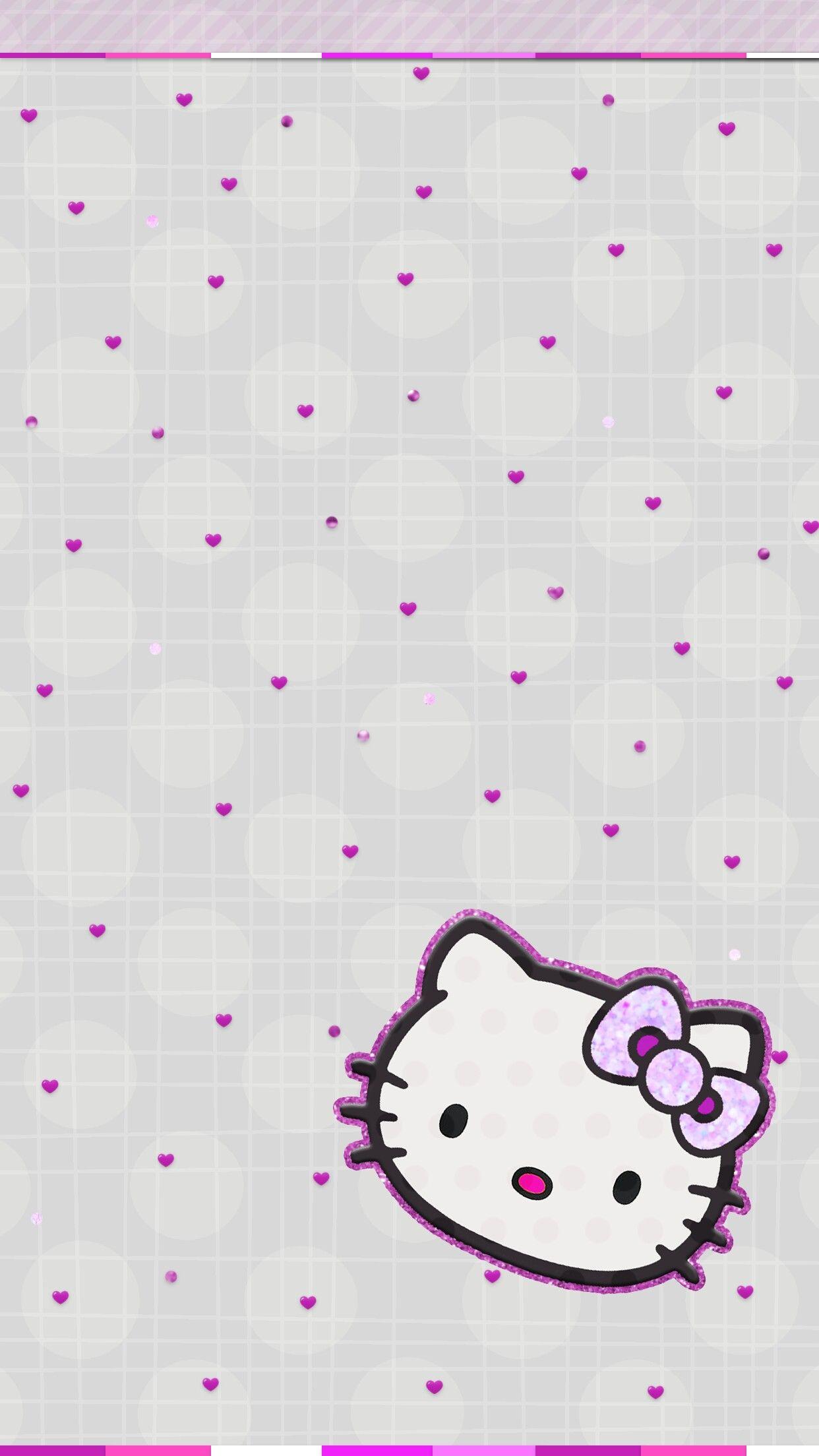  Hello  Kitty  Wallpapers Purple  Wallpaper Cave