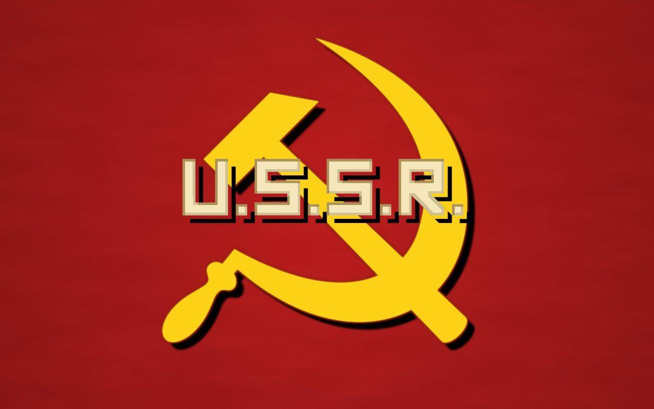 U.S.S.R. Flag Wallpaper