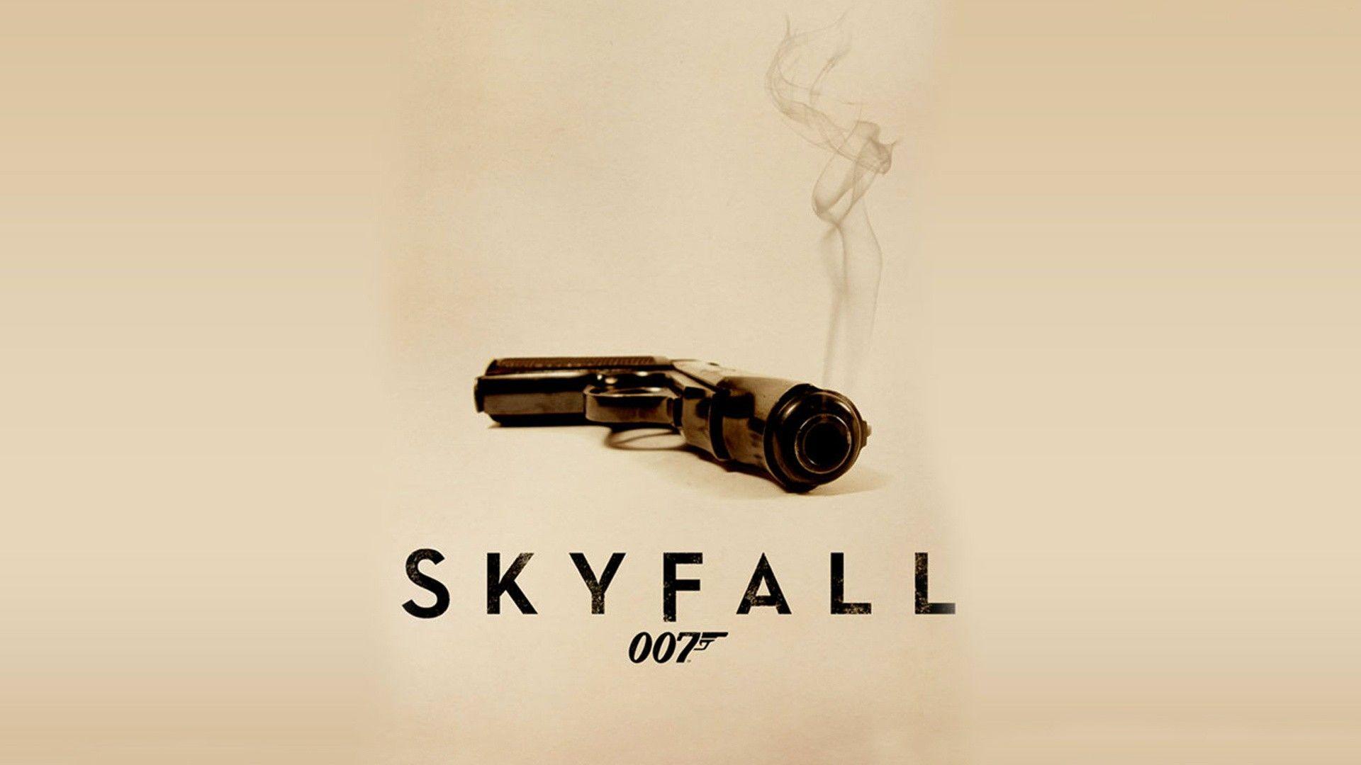 guns, movies, James Bond, simple background, Skyfall, 007 wallpaper