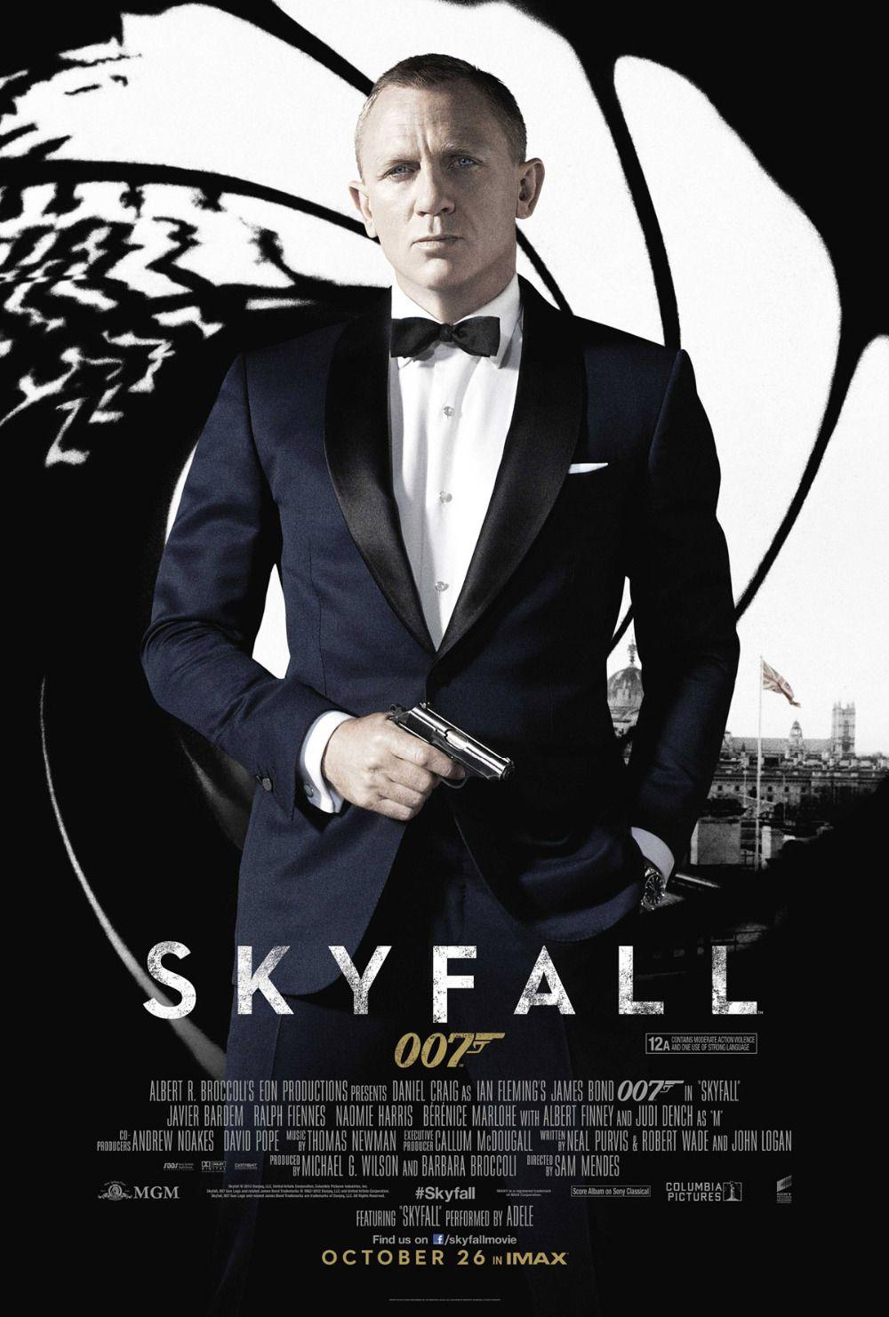 P1691 Skyfall James Bond 007 movie Wallpaper Poster Wall Art