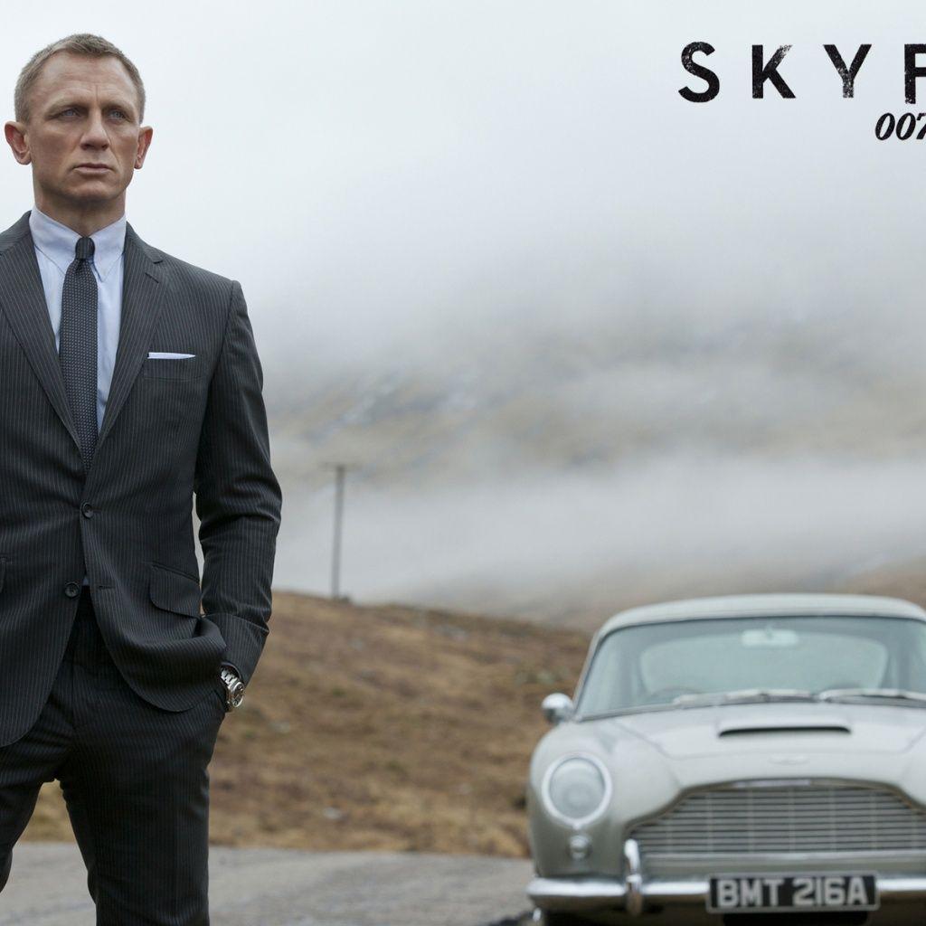James Bond Skyfall 007 Aston Martin desktop PC and Mac